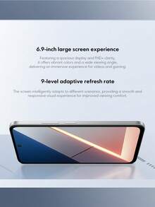 Xiaomi POCO M7 NFC智能手机，6GB+128GB/8GB+256GB全球版，6.9英寸FHD+沉浸式显示屏，144Hz刷新率，7000mAh（典型值）大容量电池，支持33W快充和18W反向充电，5000万像素AI双摄像头，骁龙685处理器，AI人脸解锁，IP64级防水防尘，是送给孩子和父母的绝佳圣诞礼物。 - 銀色 - 查看 4