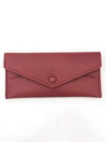 新款RFID防盗拉丝女士钱包荔枝纹软皮长信封包超薄简约手拿包女士钱包零钱包秋季钱包钱夹