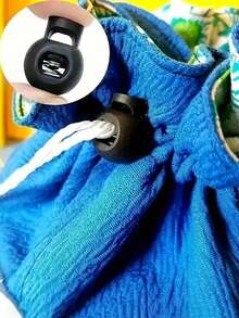 40/80 Peças Fecho de Corda Profissional, Fecho de Plástico para Corda, Zíper de Corda, Cadarços, Roupas, Mochilas, Cordas de Guarda-Chuva, Moletons, Dispositivos de Fechamento de Calças Firmemente Fixados com Fivelas de Corda