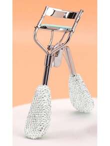 1pc Luxurious Rhinestone Stainless Steel Eyelash Curler, Shiny Silver Makeup Tool With Duck Billed Handle, Portable Eyelash Curler,Makeup,Cheap,Room Decor,Vanity,Travel,Bedroom,Makeup Accessories,Eyelash Curler,Cheap,Stocking Stuffers,Makeup,Makeup Tools,Cheap Stuff,Gifts,Gifts For Women,Christmas Gifts - Multicolor - View 11