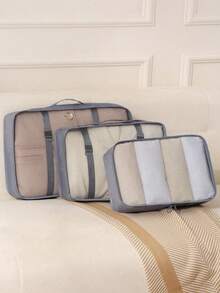 Bộ 3/1 món đựng đồ du lịch, túi đựng quần áo dung tích lớn, túi sắp xếp hành lý, túi đựng đồ du lịch, túi đựng quần áo/đồ lót, bộ sắp xếp đồ dùng du lịch, đồ dùng cần thiết khi đi du lịch, phụ kiện du lịch, túi du lịch nghỉ dưỡng, đồ dùng học tập, đồ dùng ký túc xá, đồ dùng đại học, túi nhỏ, túi đựng mỹ phẩm, đồ dùng du lịch thiết yếu - Nhiều màu - Xem 12