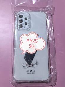 1 件透明防摔保护壳，适用于三星/苹果//红米/OPPO 手机，透明防摔手机壳，手机保护套，简约手机壳，纯色手机壳，TPU 防摔手机壳（军用级防摔）防水防震防刮