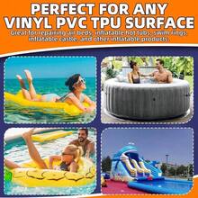 Tiepetly Air Mattress Patch Kit, Waterproof Pool Liner Patch Kit, Heavy Duty Repair Patch For Air Mattress, Iatables, Hot Tub, PVC, Vinyl, And Rubber Products