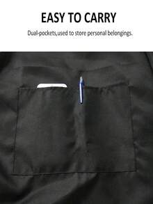 一件防水防油可调节厨房围裙，适合烹饪、烘焙、园艺，带口袋，是送给家庭厨师、烘焙师、花艺师、画家、咖啡师以及圣诞节、万圣节、感恩节等节日的绝佳礼物。 - 彩色 - 查看 10