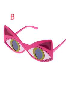 1pc New Fashionable Party Photo Prop Cute Selfie Mirror, Funny Couple Wedding Decor, Suitable For Party, Gathering, Evening Event