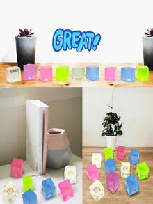 2/4/6/8/10/15/20/25/30pcs Jelly Cube, Rubber,Fun Play For Adults &, Ideal Gifts For Halloween Birthday Gifts, Goodie Bag Fillers