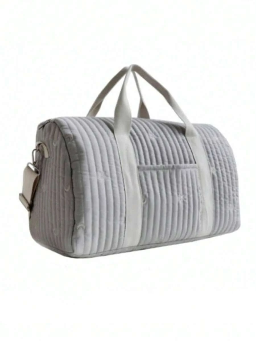 1pc Large Capacity Handheld Travel Bag, Lightweight Tote Bag For Short Trips, Shoulder Messenger Bag For Moms