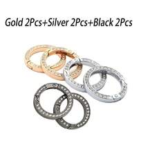 NYXIA 2 Buah/4 Buah/6 Buah/8 Buah/10 Buah Klip Gesper Cincin O Pegas, Kait Jepit Pegas Pemicu Paduan Logam Mengkilap untuk Gantungan Kunci, Tas Tangan, Gantungan Kunci, dan Aksesoris Lainnya - MultiWarna - View 10