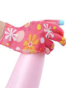 20 件（10 套）女士花卉园艺手套，防滑花园工作手套，舒适防花园手套，圣诞礼物（2/10/16/20 件） - 彩色 - 查看 7