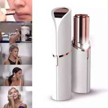 1pc Electric Facial Hair Remover, Painless Lip/Eyebrow Trimmer For Women