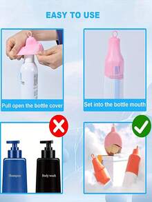 12pcs/8pcs/4pcs/1pc Silicone Elastic Travel Bottle Sleeve Leak-Proof Protective Cover, Travel Bottle Leak-Proof Sleeve, Cosmetic Hand Sanitizer Leak-Proof Protective Cover, Lotion Bottle Sleeve, Suitable For Standard Size And Travel Size Travel Bags And Carry-On Luggage (Leak-Proof Sleeve Only) - Multicolor - View 7