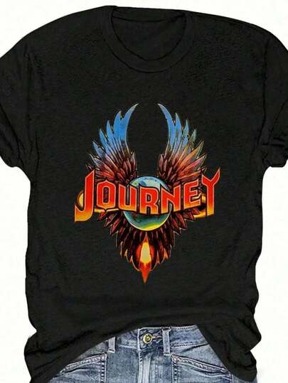 Camiseta de algodón 100% para mujeres, camiseta casual de manga corta con cuello redondo