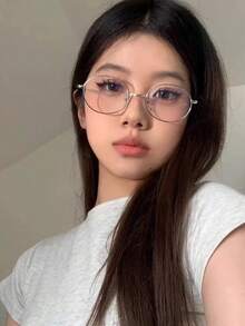 1 件女士复古优雅高感变色眼镜 - 變灰 - 查看 4