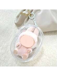 15cm Plush Toy Protective Case With Canvas, For LBB A Second-Generation Sitting And Crossbody Bag, PVC Transparent Crossbody Bag, And A Dust-Proof Storage Bag - Multicolor - View 18