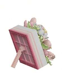 Creative Flower Bouquet Building Blocks, Adult DIY Assembly Block Set, Home And Office Desk Decor Display Model, Handmade Style Decoration, Leisure Hobby Gift, High Density Blocks, Holiday Gift, Father's Day Gift, Mother's Day Gift, Wedding Gift, Wedding Decor, Graduation Gift