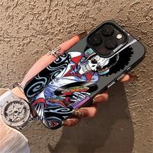 Adecuado para funda de teléfono móvil  11/12/13/14/15/16 Pro Max Plus, todo incluido, silicona máxima, borde , nuevo modelo, patrón de sombrero de paja5 - Colores mixtos - Ver 6