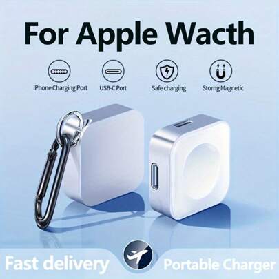 Wireless Charging Cable - USB Interface, Lightweight And Portable, Compatible With Series S10, Ultra 2 And SE - Ideal Easter And Holiday Gift, Smart Watch Charger, Tech Accessory