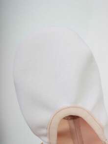 Wuyuan 弹力帆布芭蕾舞鞋/芭蕾舞拖鞋，带内衬 - 为芭蕾舞、爵士舞、抒情舞、现代舞和瑜伽柔韧性专业舞者提供完美支撑和舒适感