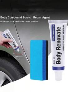 升级版汽车划痕修复蜡套装，划痕去除膏，抛光打蜡，去除划痕，划痕和漩涡去除剂 - 汽车配件，汽车漆面划痕去除剂，洗车和保养 - 彩色 - 查看 11