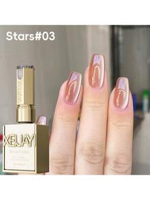 XEIJAYI 1pc Ice Candy Cat's Eye Gel Nail Polish - Peelable, UV/LED Soak-Off,  Glossy Finish For DIY & Salon Use-No Magnetic Stick Included - 彩色 - 查看 15
