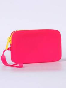 1个手持硅胶袋，防水沙滩手提袋，简约便携收纳袋，可用作化妆包，可水洗，带挂绳，可收纳化妆品、耳机、钥匙和卡片，创意硅胶收纳袋，房间装饰，包包，化妆包，旅行，化妆包，旅行必备，收纳，储物，旅行必备，化妆品收纳袋，化妆包，桌面收纳袋，化妆包，化妆包，旅行，化妆袋，包，化妆袋，旅行必备，化妆包，旅行必备，小型化妆包，化妆袋，化妆包，旅行必备，大容量，大化妆包，圣诞礼物，收纳袋，旅行，女士旅行必备礼物，收纳袋，手拿包/小手提包，化妆品收纳袋，化妆品收纳袋，收纳袋，刷子收纳袋，迷你收纳袋，大容量收纳袋，女士礼物，圣诞礼物，礼物创意 女性