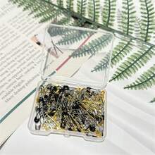 220件套银质别针，适用于DIY、围巾固定、丝巾固定。防锈，可用作服装、包袋、饰品和校服配饰的针。万圣节圣诞礼物