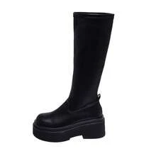 Women Equestrian Boots - Black - View 6