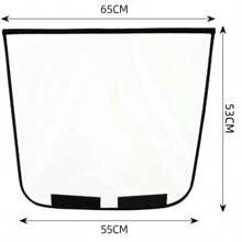 New Energy Electric Vehicle Charging Pile Rain Shield, Charging Gun Rain Cover, Car Charging Port Waterproof Rain Cover, Outdoor Dust Cover, Car Body Edge Charging Shield - one-size - View 3