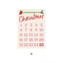 1PC Christmas Tree Flower Market Candy Gift Party Christmas Poster Printing Canvas Painting Nordic Mural Living Room Home Decoration Pictures