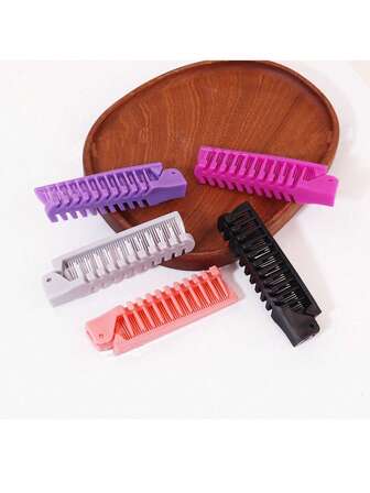 便携式旅行梳子可折叠口袋梳双头防静电梳子用于日常头发和胡须造型