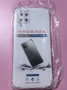 1 件透明防摔保护壳，适用于三星/苹果//红米/OPPO 手机，透明防摔手机壳，手机保护套，简约手机壳，纯色手机壳，TPU 防摔手机壳（军用级防摔）防水防震防刮