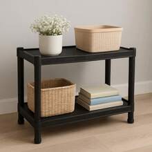 7-Tier Strong Space Organizer Shelf - màu đen - Xem 4