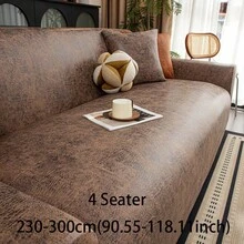 1 buah Sarung Sofa Elastis & Tahan Lama, Sarung Sofa Minimalis Modern Anti-Selip yang Dapat Dicuci, Pelindung Sofa Bentuk L 1/2/3/4 Dudukan, Dekorasi Ramah Hewan Peliharaan, Cocok untuk Semua Musim - MultiWarna - View 16