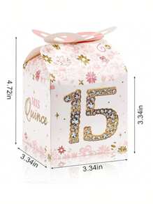 30 Peças Caixas de Presente para Festa de Aniversário Pretas, Incluindo Caixas Comemorativas de 15º, 40º, 50º, 60º, 70º e 80º Aniversário, Presentes de Festa de Aniversário, Itens Comemorativos de Aniversário, Decorações para Convidados de Casamento, Presentes para Convidados de Casamento, Presentes do Dia dos Namorados, Suprimentos de Cozinha e Bar, Lembrancinhas de Festa