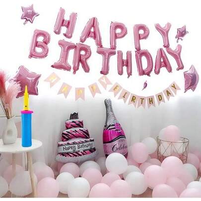 Dual Action Hand Held Balloon Pump Quick Inflator For Party Decor Event Supplies