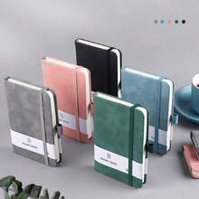 Compact A7 Pocket Notebook With Pen Holder - Uncoated, College-Ruled Mini Journal For Daily Notes & Office Supplies, For Spring - Sổ tay (1 quyển) - Xem 4