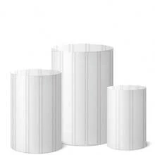 Trio Capas De Cilindro Veste Facil C/ Elastico Ripados