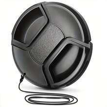 1 Lens cover, suitable for micro single and single lens reflex cameras, with 40.5mm/49mm/52mm/55mm/58mm/62mm/67mm/72mm/77mm/82mm multiple aperture options