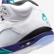 (Men's) Air Jordan 5 Retro 'Grape' (2025) HQ7978-100 - trắng - Xem 7