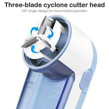 Despelusador y removedor de pelusa de tela a batería, elimina pelusas, bolas y pelusa de la ropa, con herramienta de limpieza de rodillo (baterías no incluidas) - Multicolor - Ver 5