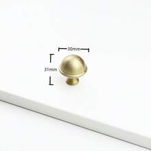 Round Brass Gold Furniture Handles For Drawers Bathroom Kitchen Storage Cabinet Pulls Wardrobe Shoe Cupboard Door Knob - Multicolor - View 17