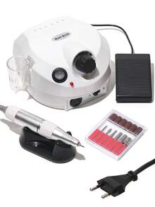 Professional Electric Nail Drill Machine Cutter Set Nail Gel Polisher Salon Equipment Strong Polishing Tool 35000RPM Electric Nail Drill Machine Manicure Pedicure Professional Nail Lathe Low Noise Cutters Nail File Kit - Multicolor - View 13