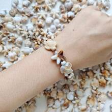 32/62pcs Bohemian Style Mixed Sea Turtle, Starfish And Seashell Shaped, Non-Fading Acrylic Double-Sided Beads, Suitable For Vacation And Daily Wear, Great Gift For Friends, Holidays, Jewelry Making