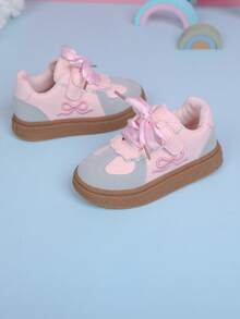 1双女童帆布运动鞋春夏新款儿童运动鞋中大童软底跑步鞋 - 粉色 - 查看 9