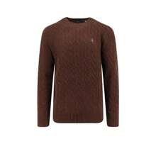 Ralph Lauren Wool And Cashmere Cable Knit Sweater |  | Men Sports Sweaters - Default - View 1