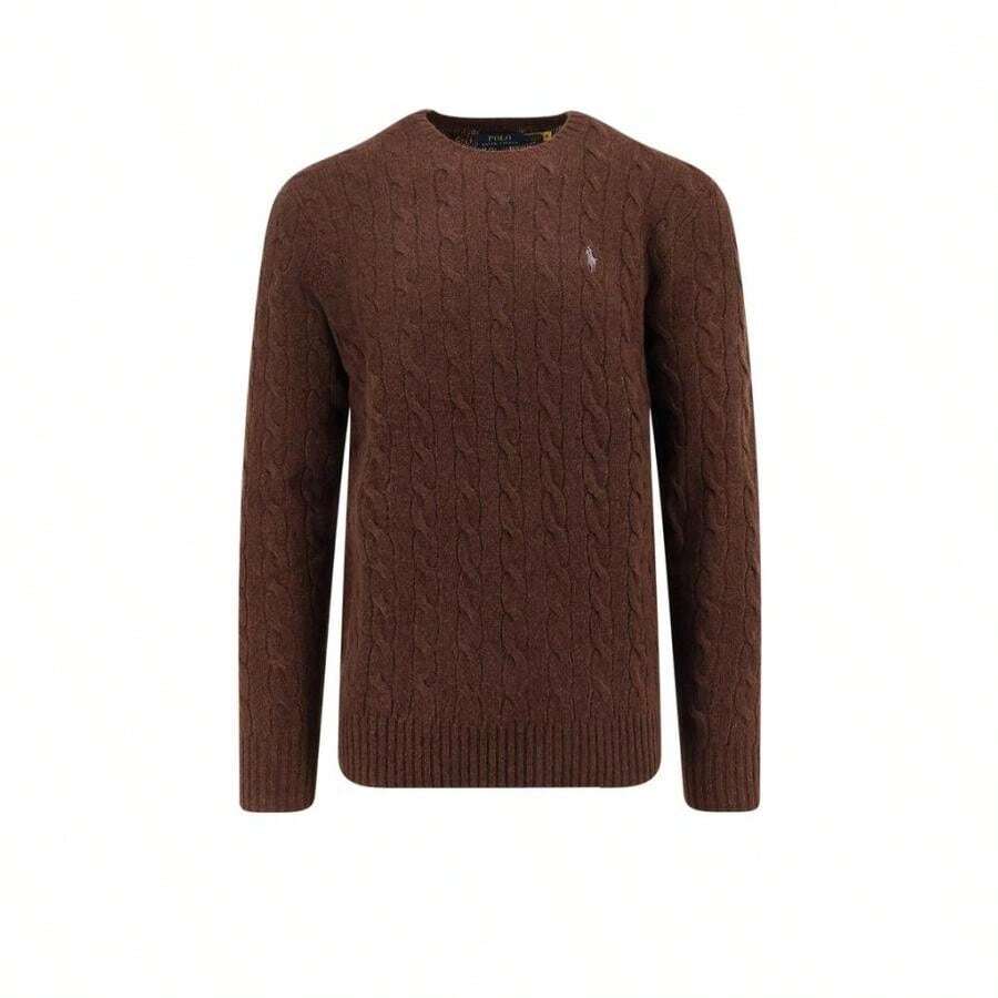 Ralph Lauren Wool And Cashmere Cable Knit Sweater |  | Men Sports Sweaters - Default - View 1