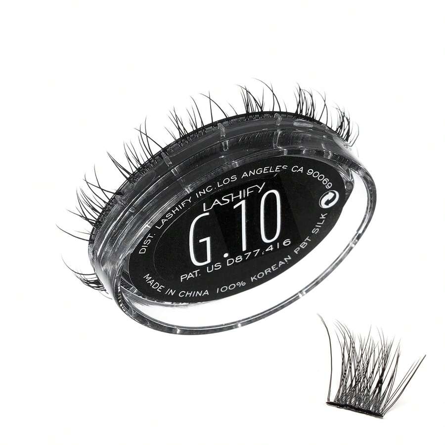 Lashify Gemini 12mm Gossamer Lashes In Black, Easy DIY False Lashes For A Voluminous, Wispy And Playful Look - 黑色 - 查看 1