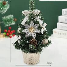 Sztuczna choinka doniczkowa, dekoracja wnętrz do salonu, centrum handlowego, witryny, świąteczna atmosfera