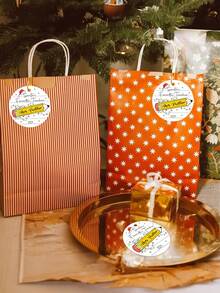 1pc Personalized Customized Acrylic Pendant, Customized Text, Can Be Hung On Gift Bags, Hanging Ropes And Other Places, With Decorative Significance, Pencil, Christmas Hat Pattern, Christmas Theme