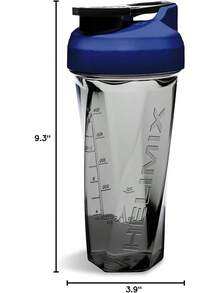 HELIMIX 2.0 Vortex Blender Shaker Bottle Holds Upto 28oz |   No Blending Ball Or Whisk |   USA Made |   Portable Pre Workout Whey Protein Drink Shaker Cup |   Mixes Cocktails Smoothies Shakes |   Top Rack - Màu xanh lam - Xem 10